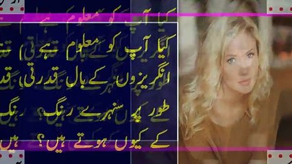 Do you know why every europeon has brown hair _ here is fact