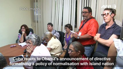Cuba reacts to Obama's new normalisation policy directive