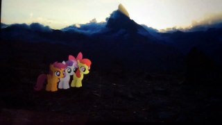The Cutie Mark Crusaders Are At The Alps.