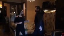 Pakistani Actress Mahira Khan punches Hamza Ali Abbasi