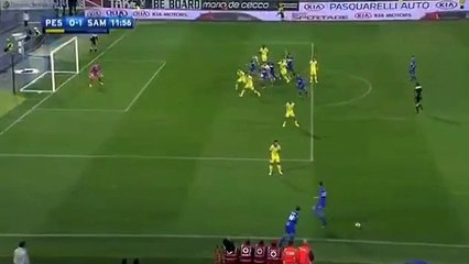 0-1 Hugo Campagnaro Own Goal - Pescara vs Sampdoria 15-10-2016 HD