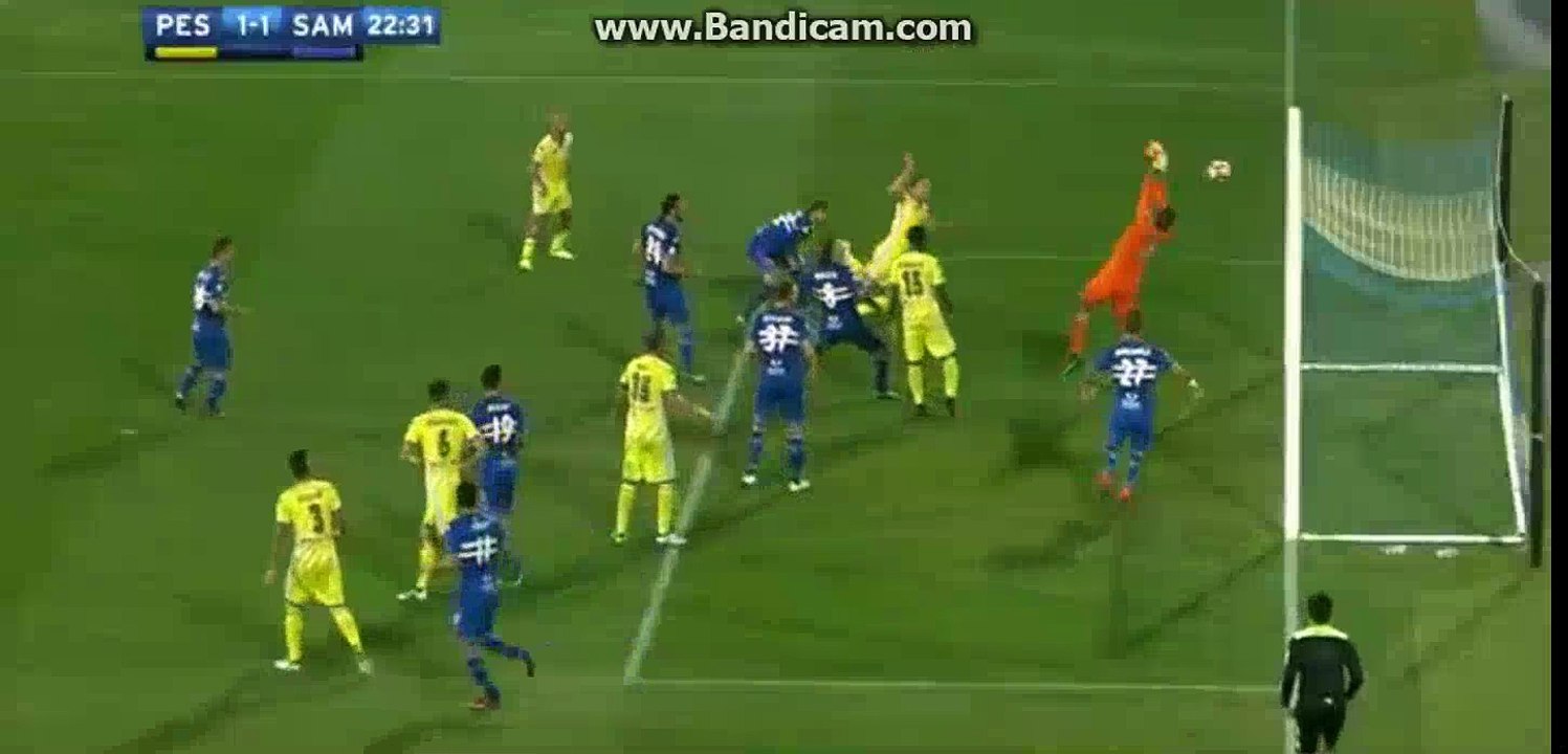 Hugo Campagnaro Goal HD - Pescara 1-1 Sampdoria - 15-10-2016