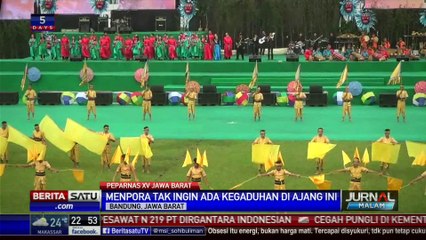 Menpora Resmi Membuka Peparnas XV di Bandung