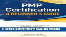 [Read PDF] PMP Certification, A Beginner s Guide (Certification Press) Ebook Free