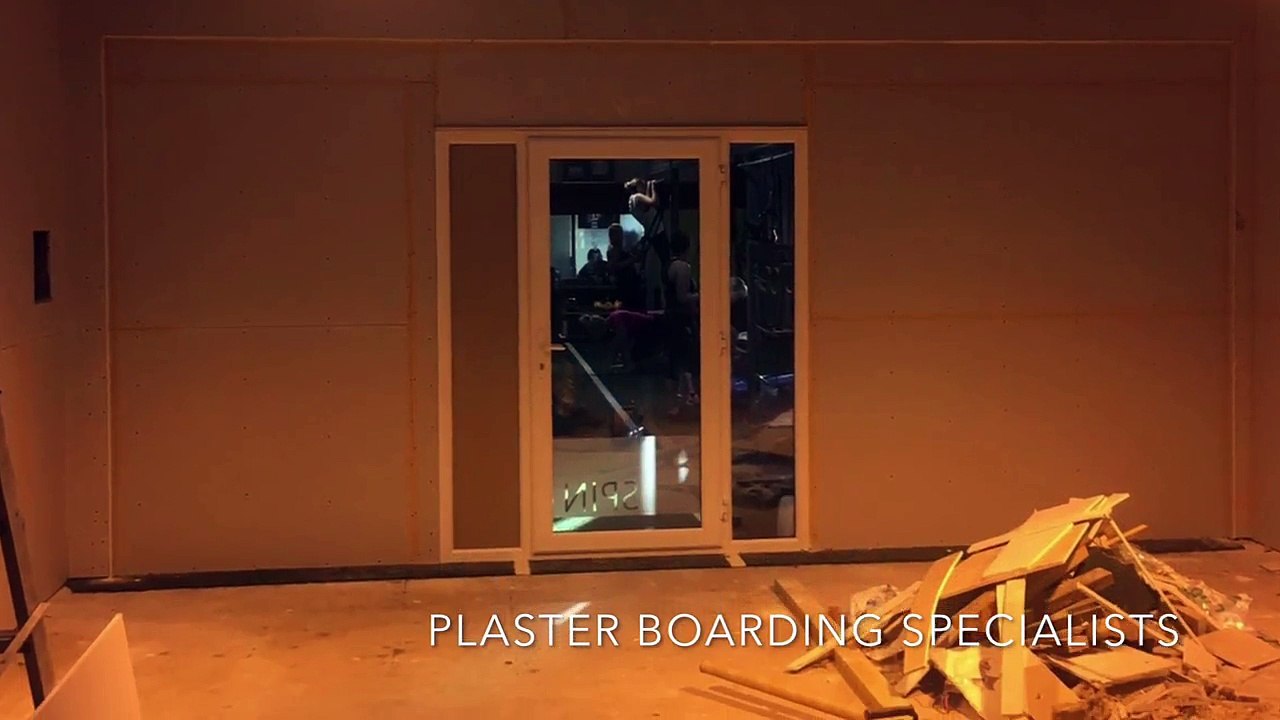 PLASTER BOARDING & PLASTERING FACTORY UNIT IN CAERPHILLY SOUTH WALES