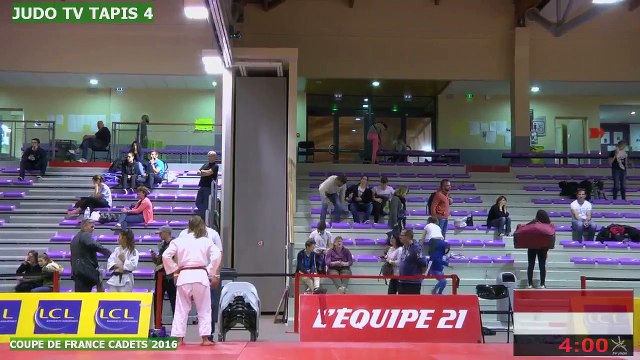 TAPIS 4 - COUPE DE FRANCE INDIVIDUELLE CADETS-CADETTES - CEYRAT, 2016 - LIVE 5 (59)