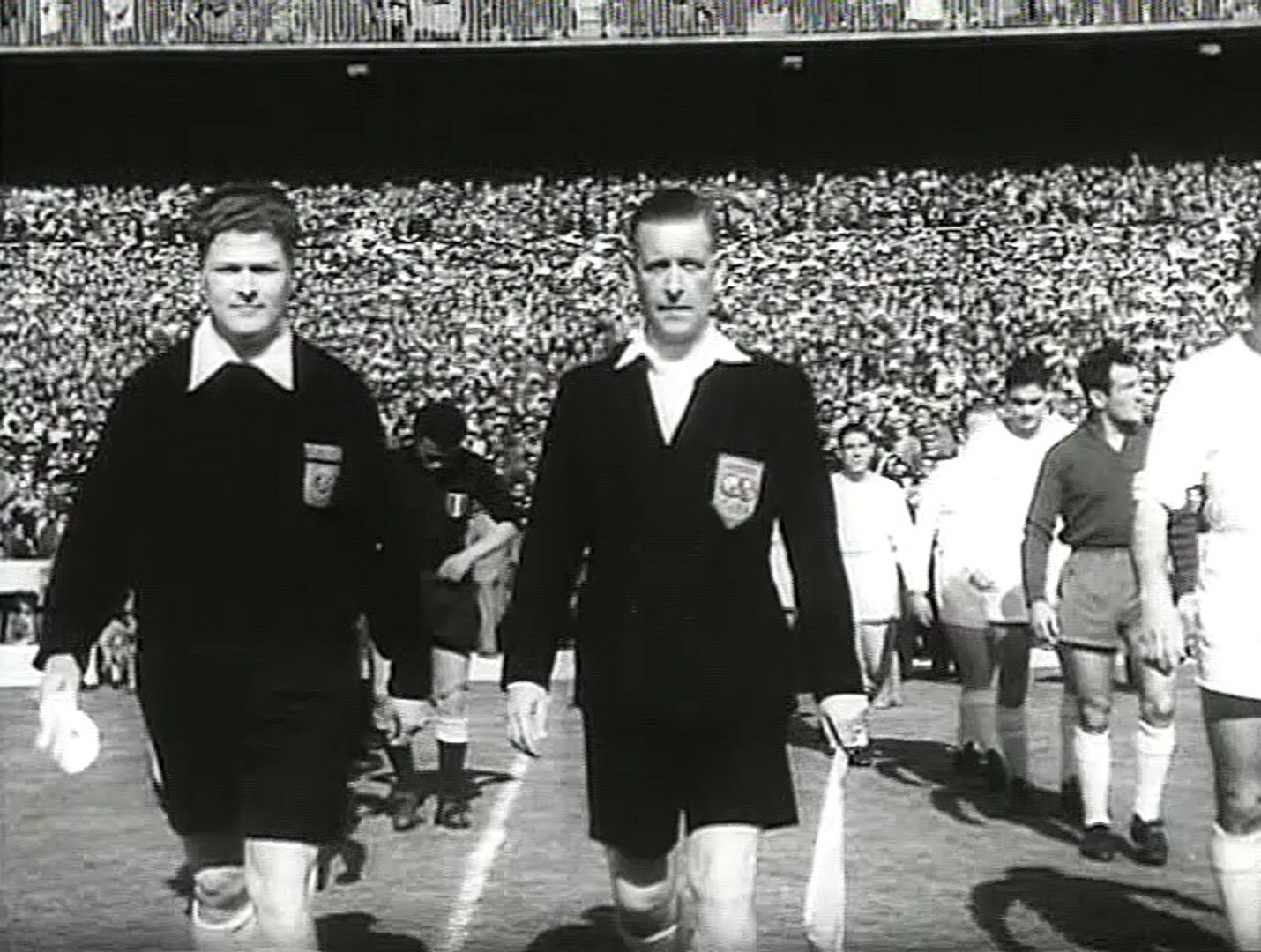 Carta ONZE MONDIAL REAL MADRID 1956-1957 - Kopa, Di Stéfano, Gento