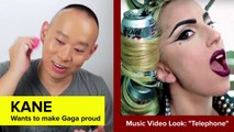 Guys Try Iconic Lady Gaga Music Video Looks