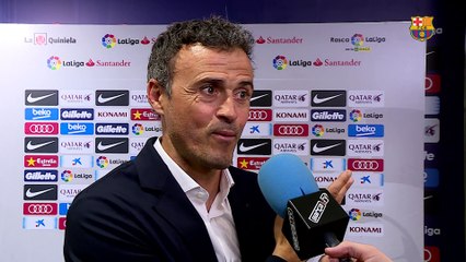 Luis Enrique says he his team did everything they had planned to do