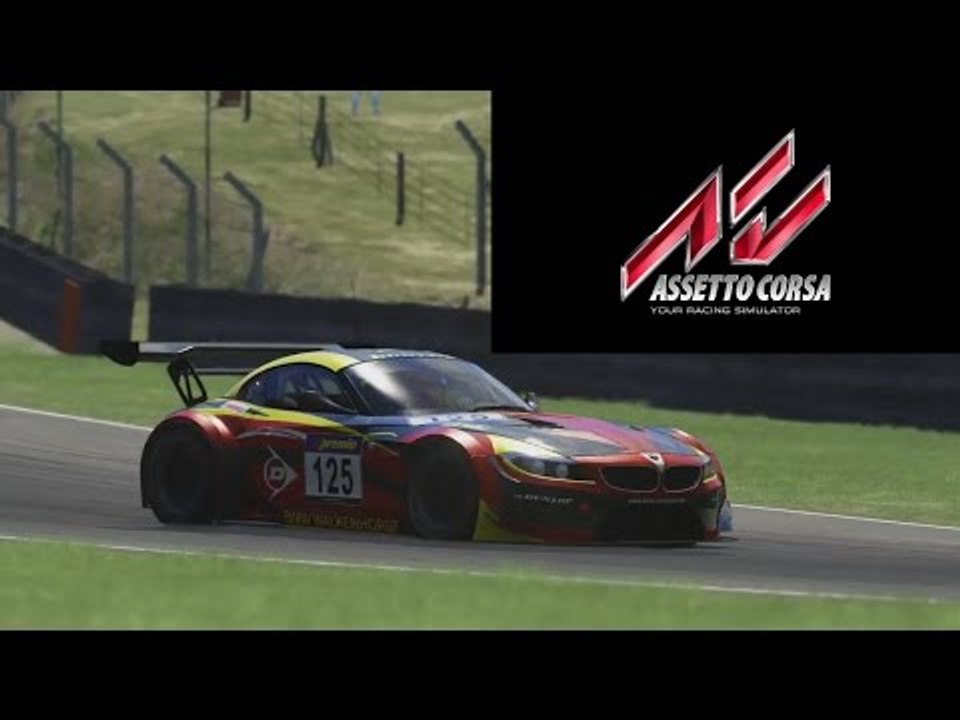 Assetto Corsa PS4 | BMW Z4 GT3 Brands Hatch GP | 12 Lap Race 1080P HD