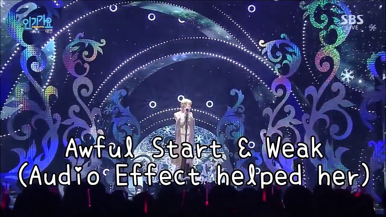 Girls  Generation (SNSD) Taeyeon Epic VOCAL FAILS