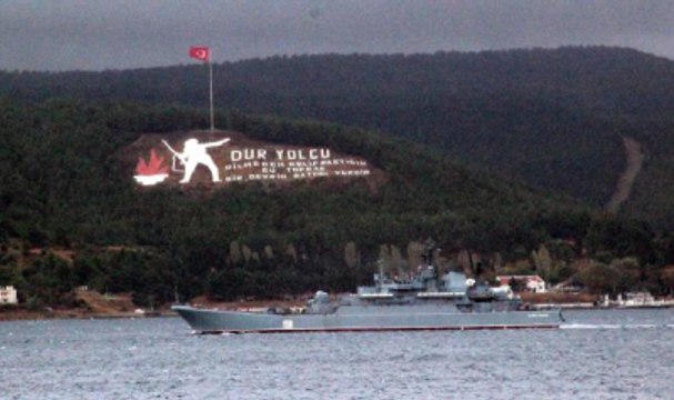 Rus Savaş Gemisi 'Caesar Kunikov' Akdeniz'e İniyor