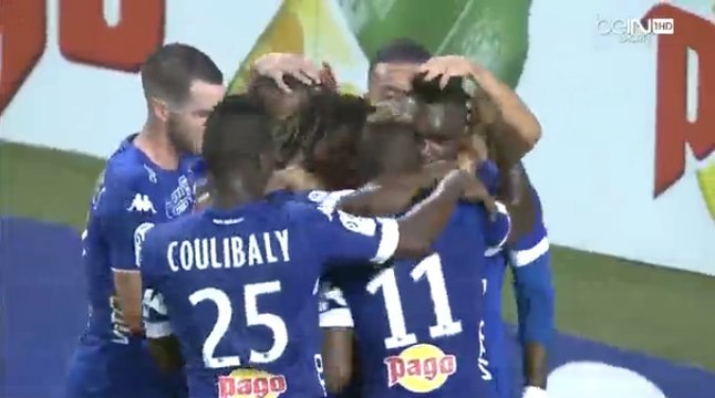 Le Congolais Thievy Bifouma Goal - SC Bastia 1-1 Angers SCO - 15.10.2016
