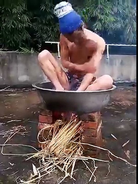 save time and take a bath directly
