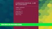 READ FULL  Constitutional Law in Context: Volume 1 - Third Edition (Carolina Academic Press)