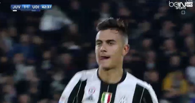 Paulo Dybala Amazing Goal Free Kick - Juventus 1-1 Udinese Calcio - (15/10/2016)