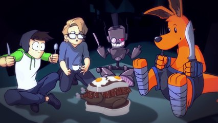 EPIC MINEQUEST 5    Steve meets Herobrine  by Sam Green Media