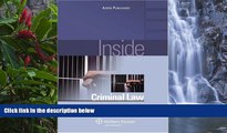 Deals in Books  Inside Criminal Law: What Matters and Why (Inside Series)  Premium Ebooks Full PDF