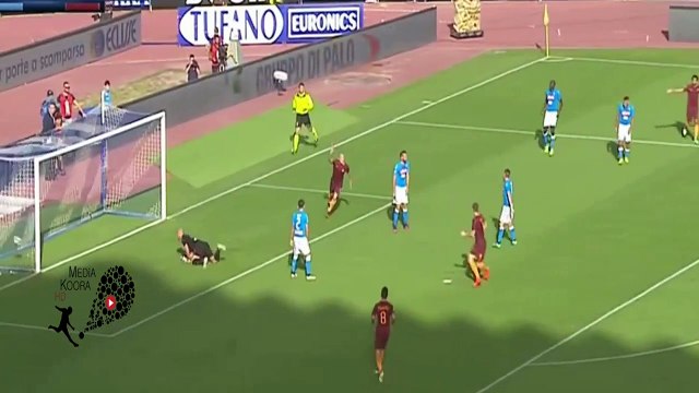 اهداف مباراة روما ونابولي 3-1 (كاملة) الدوري الايطالي [15-10-2016