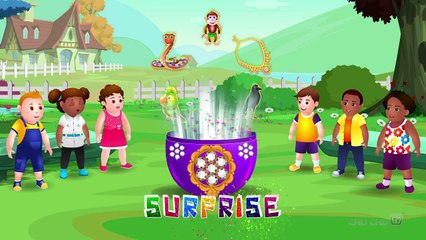 Bedtime Stories for Kids in English - Snake & Parrots - Surprise Eggs Toys ChuChu TV Story Time