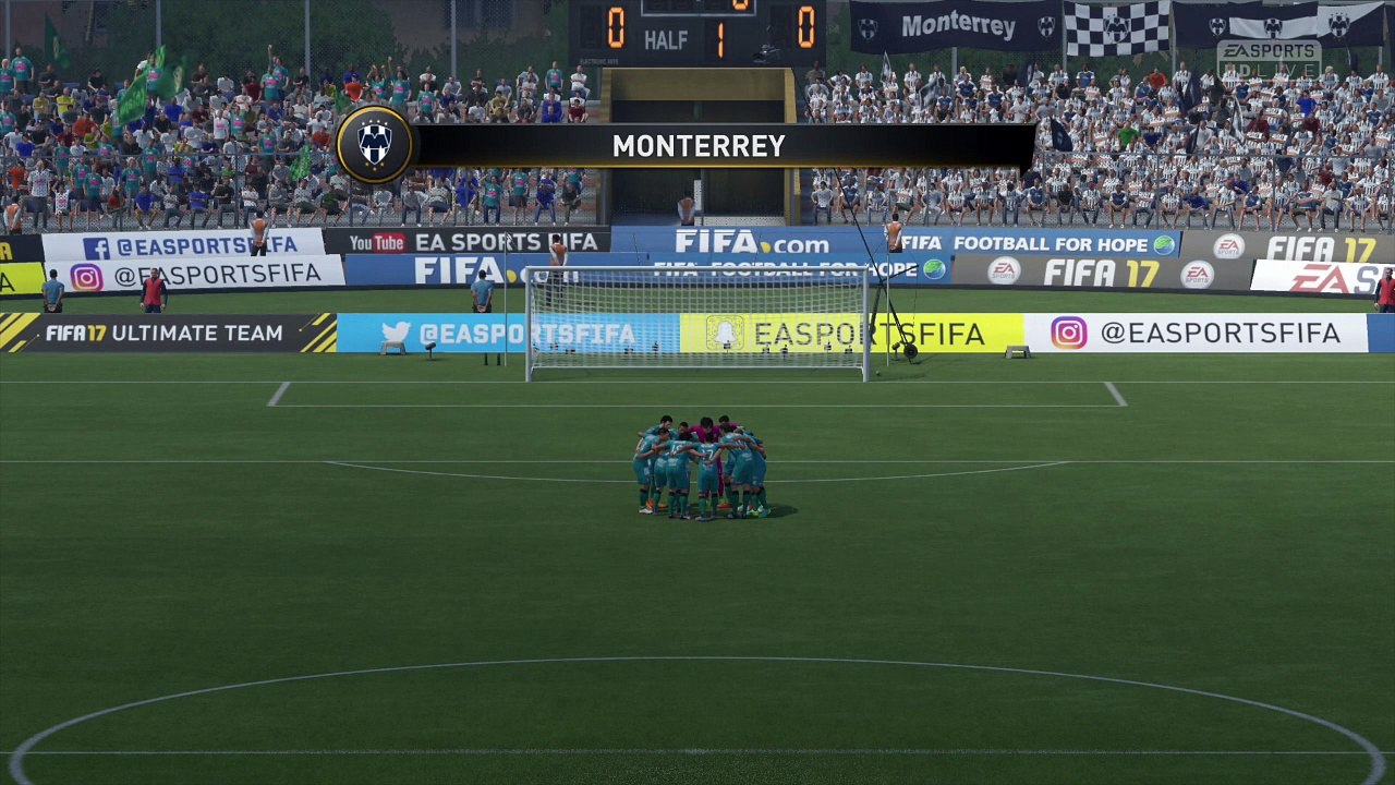 Fifa 17 Chiapas Jaguar vs Monterrey Liga MX Gameplay HD