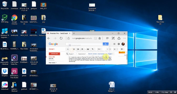 How to set the export settings in adobe pro