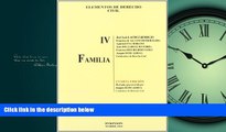 FREE DOWNLOAD  Elementos de derecho civil / Elements of civil rights: Familia / Family (Spanish