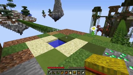 【マインクラフト】天空での探検サバイバル！PART4【実況】＜ピラミッドや！＞