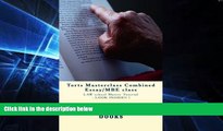 READ book  Torts Masterclass Combined Essay/MBE class: LAW school Master Tutorial - LOOK INSIDE!!