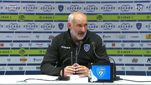 Bastia 1-2 Angers : Conf. d'après-match de F. Ciccolini