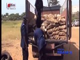 La gendarmerie intercepte 3 camions transportant des pommes de terres pourries