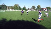 15 octobre 2016, match AS Orcines U13 Eq1 contre Saint-Amant Tallende (8 à 1) un deuxième but d'une longue série de 8