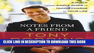 [EBOOK] DOWNLOAD Notes from a Friend: A Quick and Simple Guide to Taking Control of Your Life READ