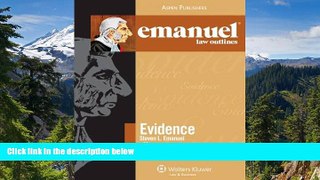 Full [PDF]  Emanuel Law Outlines: Evidence (The Emanuel Law Outlines)  Premium PDF Online Audiobook