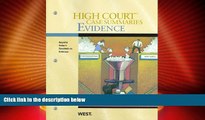 Big Deals  High Court Case Summaries on Evidence (Keyed to Fisher, 2nd Edition)  Full Read Most