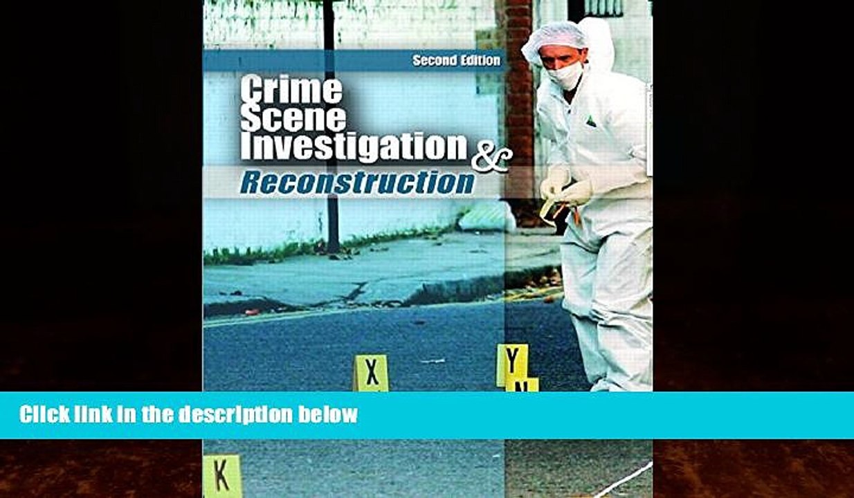 Books to Read  Crime Scene Investigation and Reconstruction (2nd Edition)  Best Seller Books Best