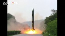 EUA detetam tentativa falhada de lançamento de míssil na Coreia do Norte