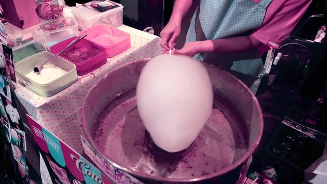 Hello Kitty Cotton Candy Art ハローキティ