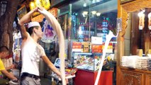 Xian Street Food - Hand Pulled Chinese Candy 芝麻糖