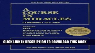 [PDF] A Course In Miracles [Full Ebook]