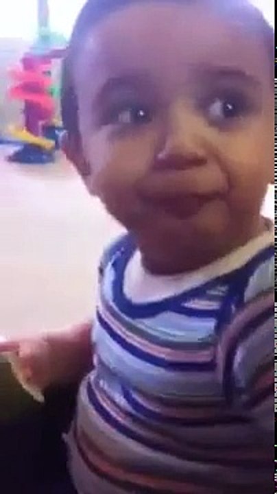 Baby Eating Lemon and making faces Funny Baby Videos