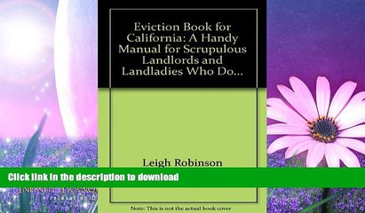 READ  Eviction Book for California: A Handy Manual for Scrupulous Landlords and Landladies Who