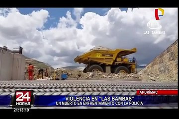 Download Video: Las Bambas: inician investigación por muerte de comunero