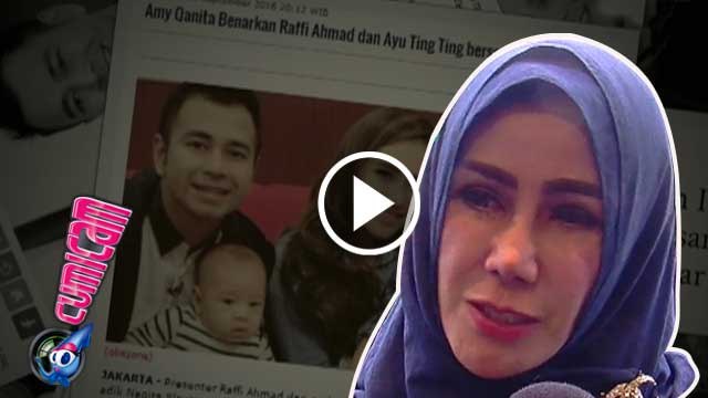 Gerah dengan Kabar Panas Raffi-Ayu, Amy Qanita Polisikan Haters - Cumicam 16 Oktober 2016
