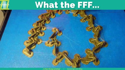 3D Printed Fashion | Bronze Neck Tie | Time Lapse