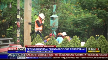 Perobohan Gedung di Bintaro Gunakan Metode Pembebanan Maksimum