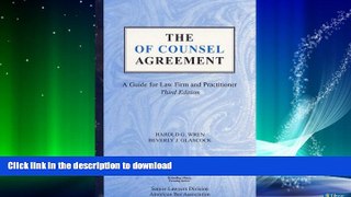 GET PDF  The Of Counsel Agreement: A Guide for Law Firm and Practitioner  GET PDF