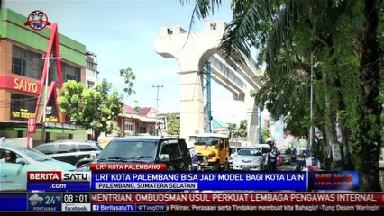 Menhub Puji Konsep LRT Kota Palembang