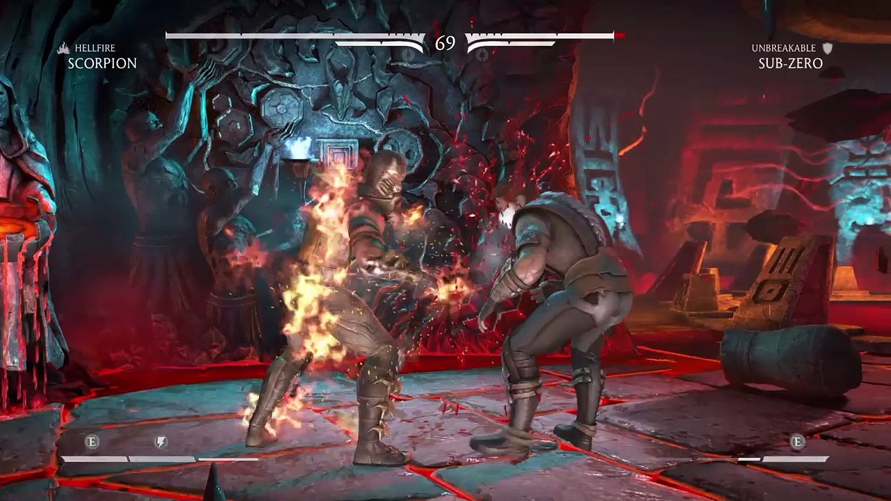 Mortal kombat XL-Scorpion vs Sub-Zero