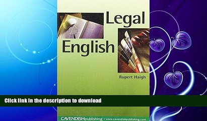 FAVORITE BOOK  Legal English  BOOK ONLINE